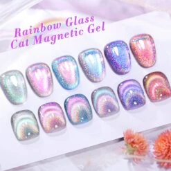 6 Colors Rainbow Glass Cat Magnetic Gel 10ml -Born Pretty Salon B Zhu4 303b47c2 cae6 4c41 8718 bc779152c60d
