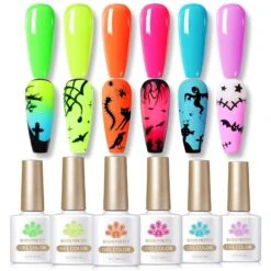 6 Colors Neon Gel Polish Set 10ml -Born Pretty Salon BD 96ddd667 1043 4a4a 8c0c 99442de40cda