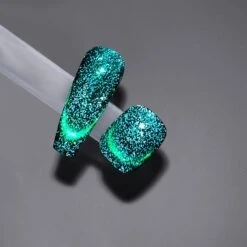Green Reflective Cat Magnetic Gel Polish RCM04 10ml -Born Pretty Salon BS sx 4