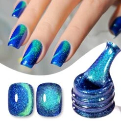 Blue Cat Magnetic Gel Polish MY44 Interstellar 10ml -Born Pretty Salon Blue Cat Magnetic Gel Polish MY44 Interstellar 10ml 60950 main 3