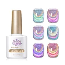 6 Colors Rainbow Glass Cat Magnetic Gel 10ml -Born Pretty Salon C Zhu1 7a5a2710 90f6 472c 970d 891661823aba