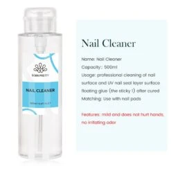 500ml Nail Cleaner Gel Remover Brush Cleaner -Born Pretty Salon C Zhu8