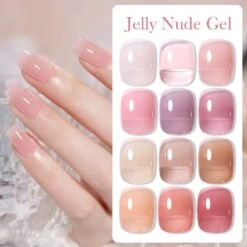 Jelly Nude Gel Polish 10ml (JN01-JN50)
