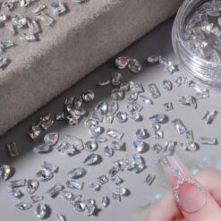 No Brand 50pcs Zircon Nail Decoration -Born Pretty Salon CDZY zhu3 6337c216 925a 449d 9e1f dc515649a3ac