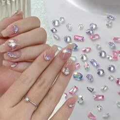 No Brand 50pcs Zircon Nail Decoration -Born Pretty Salon CDZY zhu5