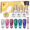 6 Colors Reflective Cat Magnetic Gel Set 10ml With Stick