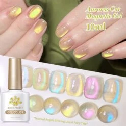 6 Colors Auroras Cat Magnetic Gel Polish Set 10ml