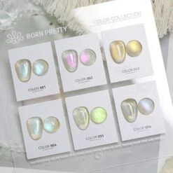 6 Colors Auroras Cat Magnetic Gel Polish Set 10ml -Born Pretty Salon EZI5 32cde864 ae5e 4033 95b4 8f52257537c5