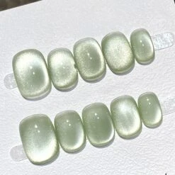 Green Cat Magnetic Gel Polish MY48 Jade Breeze 15ml -Born Pretty Salon Green Cat Magnetic Gel MY48 Jade Breeze 60975 ZI 8