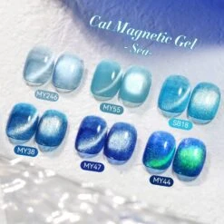 Blue Collection Cat Magnetic Gel Polish 10ml -Born Pretty Salon LSMY 10ml ZI 1