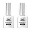 2pcs Starter Set #01 Base Top Coat 10ml