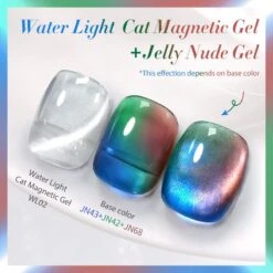 2pcs Set Water Light Cat Magnetic Gel & Jelly Nude Gel -Born Pretty Salon SXA02 3a975ae6 07b1 418e 8675 9cc8e41c0e90