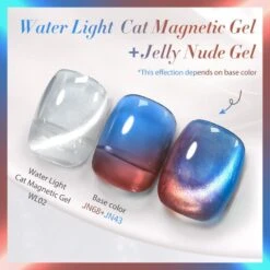 2pcs Set Water Light Cat Magnetic Gel & Jelly Nude Gel -Born Pretty Salon SXA05 ec0cbcd8 db68 43f1 8f72 3391aa135a78