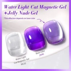 2pcs Set Water Light Cat Magnetic Gel & Jelly Nude Gel -Born Pretty Salon SXA16 9dfbbb56 a163 4538 8ade 82b5547e637c