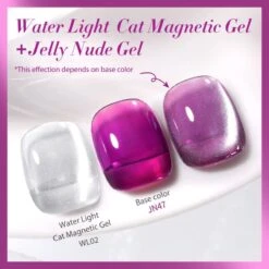 2pcs Set Water Light Cat Magnetic Gel & Jelly Nude Gel -Born Pretty Salon SXA17 53fa1a3d 9902 45d2 ae65 3e840f71b1b0