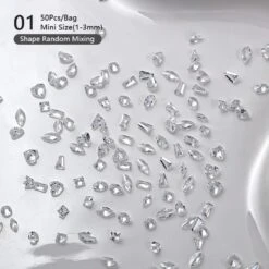 No Brand 50pcs Zircon Nail Decoration -Born Pretty Salon SXA1 3f812595 c0ea 4a12 8e5c 1e6b8bbb8f06