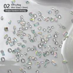 No Brand 50pcs Zircon Nail Decoration -Born Pretty Salon SXA2 21185436 a482 4f0c aa24 e8cd6f7b92d7