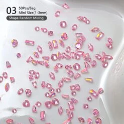 No Brand 50pcs Zircon Nail Decoration -Born Pretty Salon SXA3 4820ea84 1062 4758 bcd5 571720622944