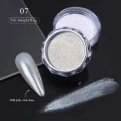 No Brand Silver Gradient Auroras Pearl Nail Powder #07 -Born Pretty Salon SXA7 b9dfddc5 d332 4ec0 8d26 16075c0da818