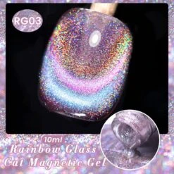 Iridescent Rainbow Glass Cat Magnetic Gel Polish 10ml 29 Iridescent Rainbow Glass Cat Magnetic Gel Polish 10ml -Born Pretty Salon SXB03 811118be 05c9 4f3c a36b eabb36e2921f