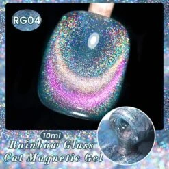Iridescent Rainbow Glass Cat Magnetic Gel Polish 10ml 30 Iridescent Rainbow Glass Cat Magnetic Gel Polish 10ml -Born Pretty Salon SXB04 2f4df37b 7640 4fe5 9dad 94aa90a5fe29