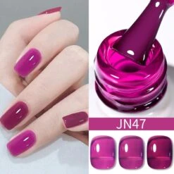 Purple Jelly Gel Polish JN47 10ml
