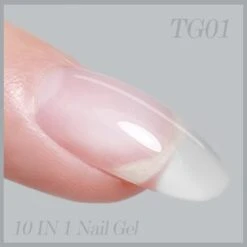 BORN PRETTY Clear 10ml 10 IN 1 Nail Gel Clear TG01 -Born Pretty Salon SXE1