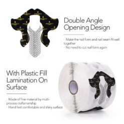 BORN PRETTY Nail Forms 500Pcs -Born Pretty Salon TU14 249ea5b0 158a 4777 94af 5c9279e7db04