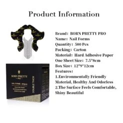 BORN PRETTY Nail Forms 500Pcs -Born Pretty Salon TU21 00b74963 bccd 44e2 af6f a365c7c66988