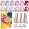 6 Colors Water Light Cat Magnetic Gel Polish Set 10ml
