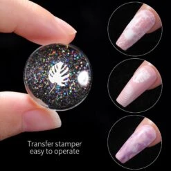 Iridescent Nail Stamper Scraper Kit -Born Pretty Salon YH zhu4