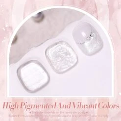 Shell Thread Nail Gel - Pearl White 15ml -Born Pretty Salon Z1 993833fc a614 4dc6 80b9 a2f92575ecc3