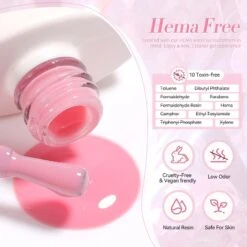 Hema-Free Jelly Gel Polish 15ml -Born Pretty Salon Z5 9152518d 877c 4622 b089 f7c26341d207