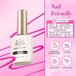 Hema-Free Color Gel Polish #19 15ml -Born Pretty Salon Z5 ac633459 63be 4845 9593 2b095cc495a3