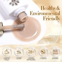 6 Colors Nude Jelly Gel Polish Set Secret Garden 7ml -Born Pretty Salon Z5 b0234b96 b1b8 46e0 a94c 63d8a65bab8b