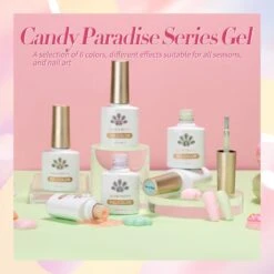 6 Colors Gel Polish Set Candy Paradise 7ml -Born Pretty Salon Z6 40082684 d03d 46d3 994b 806af842a075