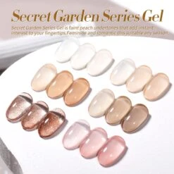 6 Colors Nude Jelly Gel Polish Set Secret Garden 7ml -Born Pretty Salon Z6 cd4731be 8222 493d 9cdb d4b619c8b8c8