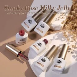 6 Colors Milky Jelly Gel Set Smoky Rose 7ml -Born Pretty Salon Z7 87e79ad4 2706 430d b4c7 81356841391c