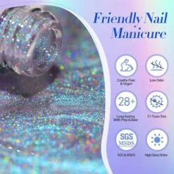 Iridescent Glass Cat Magnetic Gel Blue 15ml -Born Pretty Salon Z8 4a2e1dda 0c83 43c5 b5d1 c78fc1f7bf77