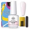 3pcs Set Baby Pink Quick Building Nail Gel Kit
