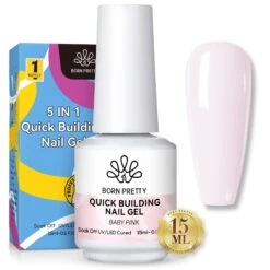 3pcs Set Baby Pink Quick Building Nail Gel Kit -Born Pretty Salon ZHU2 2 53e8b3e0 a48e 44be b9a3 59bc3fd43173