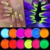 12 Boxes Neon Fluorescent Powder