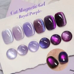 Purple Collection Cat Magnetic Gel Polish 10ml -Born Pretty Salon ZSMY 10ml ZHU 3