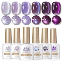 Purple Collection Cat Magnetic Gel Polish 10ml -Born Pretty Salon ZSMY 10ml ZHU 4