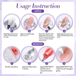 Purple Collection Cat Magnetic Gel Polish 10ml -Born Pretty Salon ZSMY 10ml ZI 5