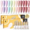 12 Colors Macaron Nude Colors Gel Polish Set #12 10ml