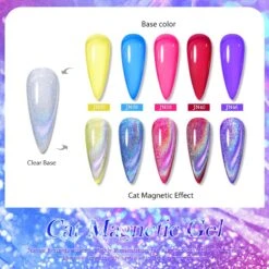 Omnipotent Iridescent Cat Magnetic Gel Nail Polish 10ml -Born Pretty Salon a zhu9