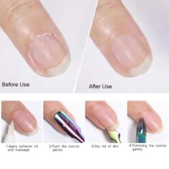 Colorful Stainless Steel Cuticle Nippers -Born Pretty Salon bz