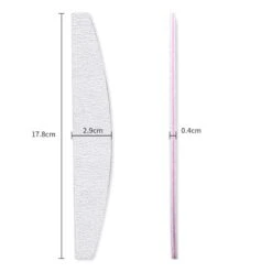 5pcs White Curved Nail Files 100/180 -Born Pretty Salon cc dcf3bcf0 1d9c 4c01 ac3c 2faa3af15b89