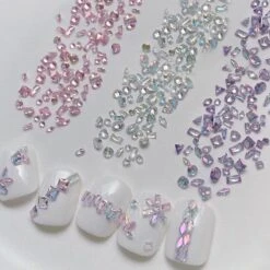 No Brand 50pcs Zircon Nail Decoration -Born Pretty Salon cs 1